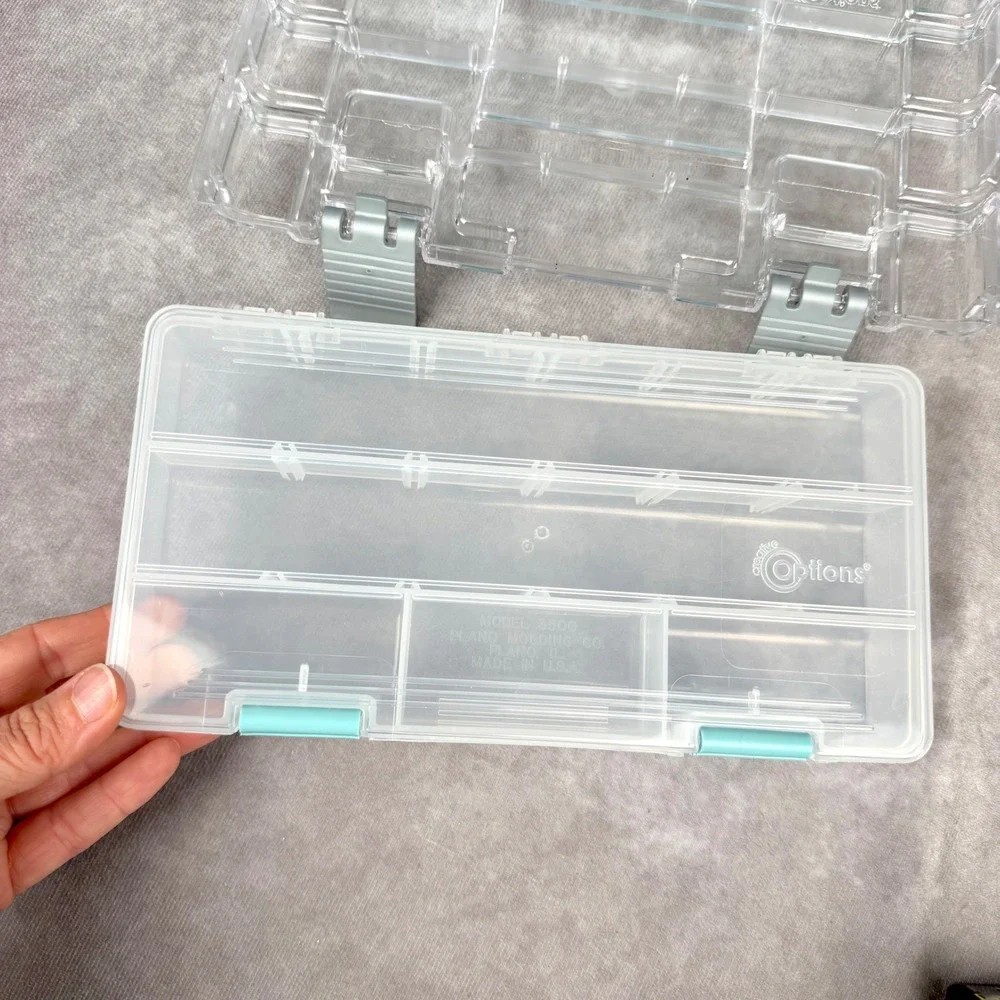 Creative Options Grab N Go Rack System Turquoise Craft Organizer Four Trays